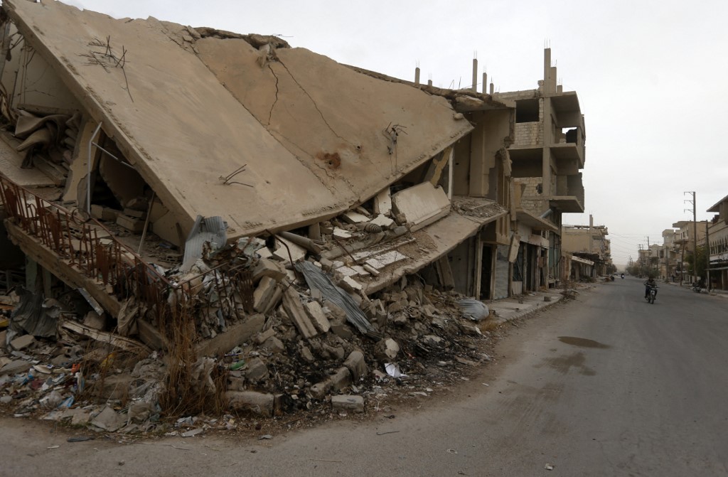 A file photo from the province of Homs (AFP)