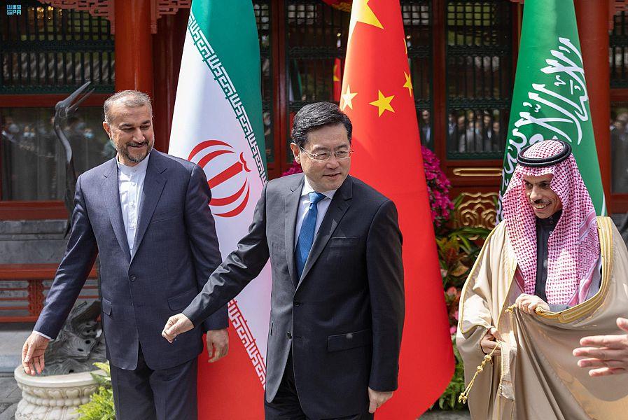 China’s rise in the Middle East can be understood through Beijing’s economic partnerships with all regional countries (File/AFP)