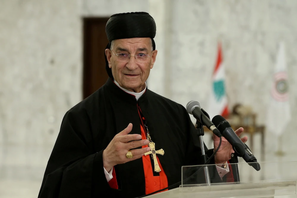 Politicians need to commit to serving love, justice, and the good of humanity, Lebanon’s Maronite Patriarch Bechara Boutros Al-Rahi said on Sunday. (Reuters/File Photo)