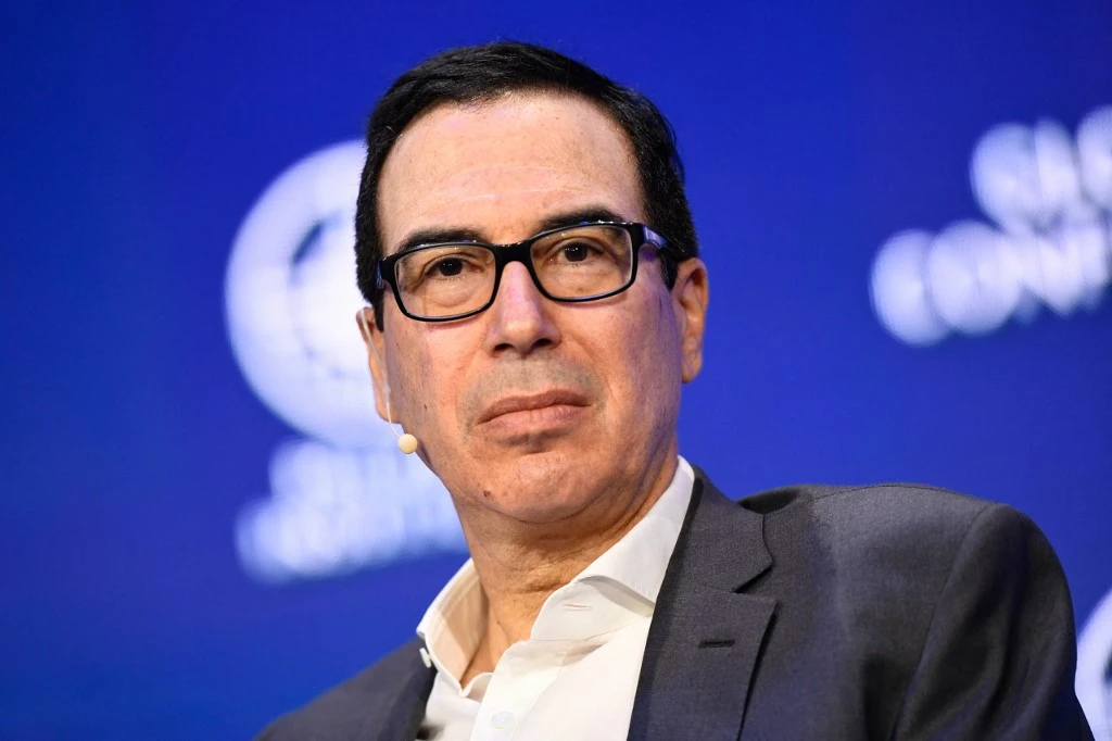 During the event, Steven Mnuchin discussed responsibilities, solutions after Silicon Valley Bank collapse. (AFP file photo)