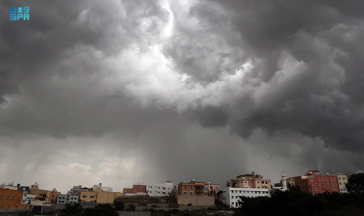 The General Directorate of Civil Defense warned of thunderstorms in several areas of the Kingdom. (File/ SPA)