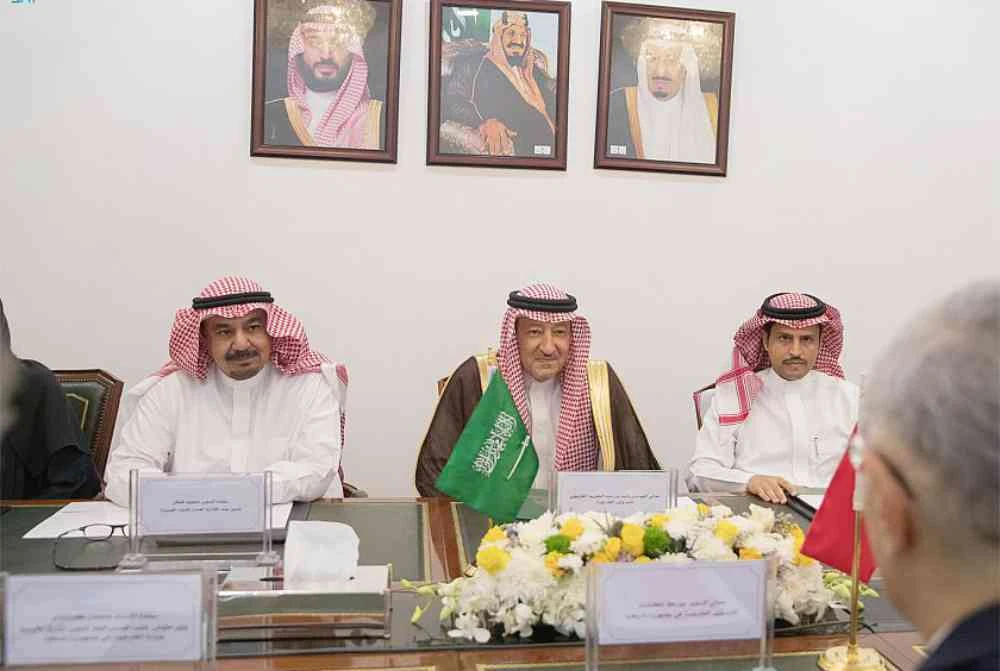 Saudi and Turkish diplomats discussed prominent regional and international challenges and crises. (Supplied)