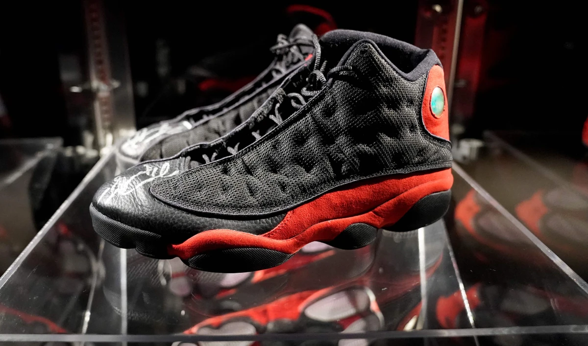 Michael Jordan sneakers fetch auction record $2.2m
