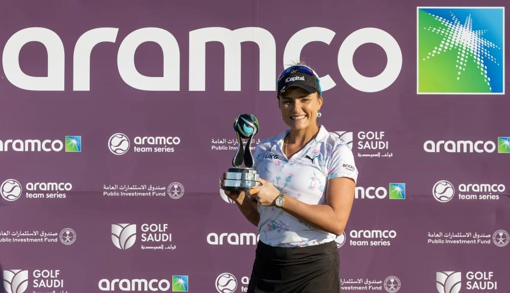 Lexi Thompson won the 2022 ATS New York event. (Supplied)