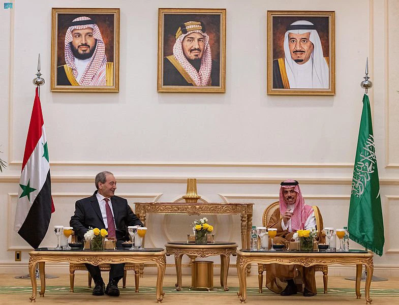 Saudi Arabia and Syria discuss political solutions to latter’s crises
