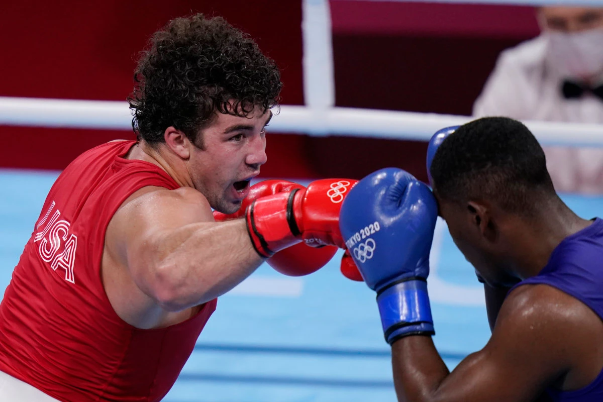 American and British boxing officials have launched a breakaway group. Lauren Price of Britain, a gold medalist at the Tokyo Olympics in 2021, and silver medalist Richard Torrez Jr. of the US (pictured left) are on the board as athlete representatives. (AP)