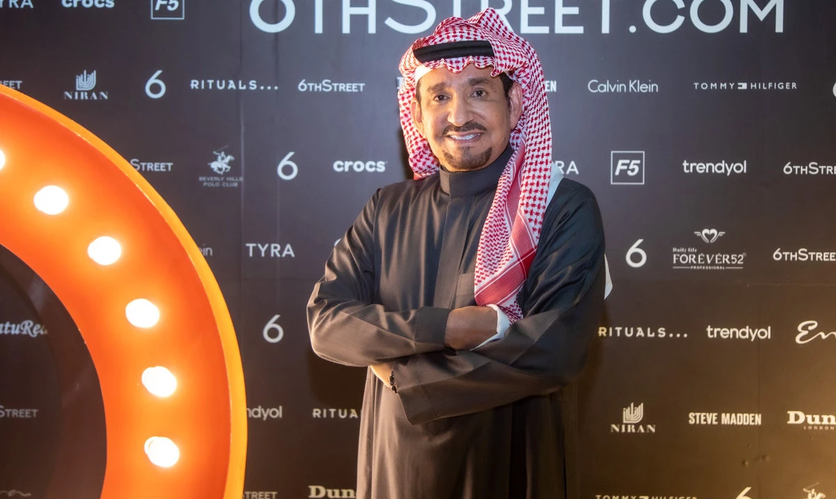 Saudi actor Abdullah Al-Sadhan attended the event in Riyadh.