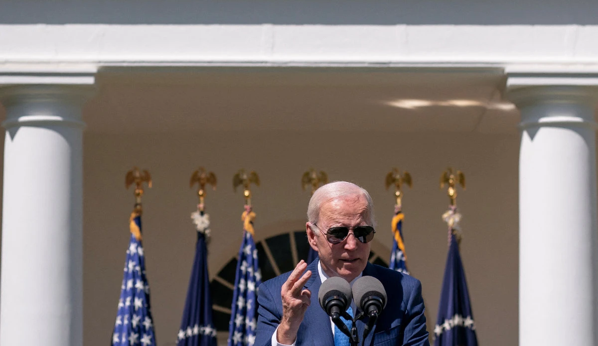 US President Joe Bident on Tuesday warned that the Republican plan would return the country to “the same old trickle-down economic theories of the past.” (Reuters)