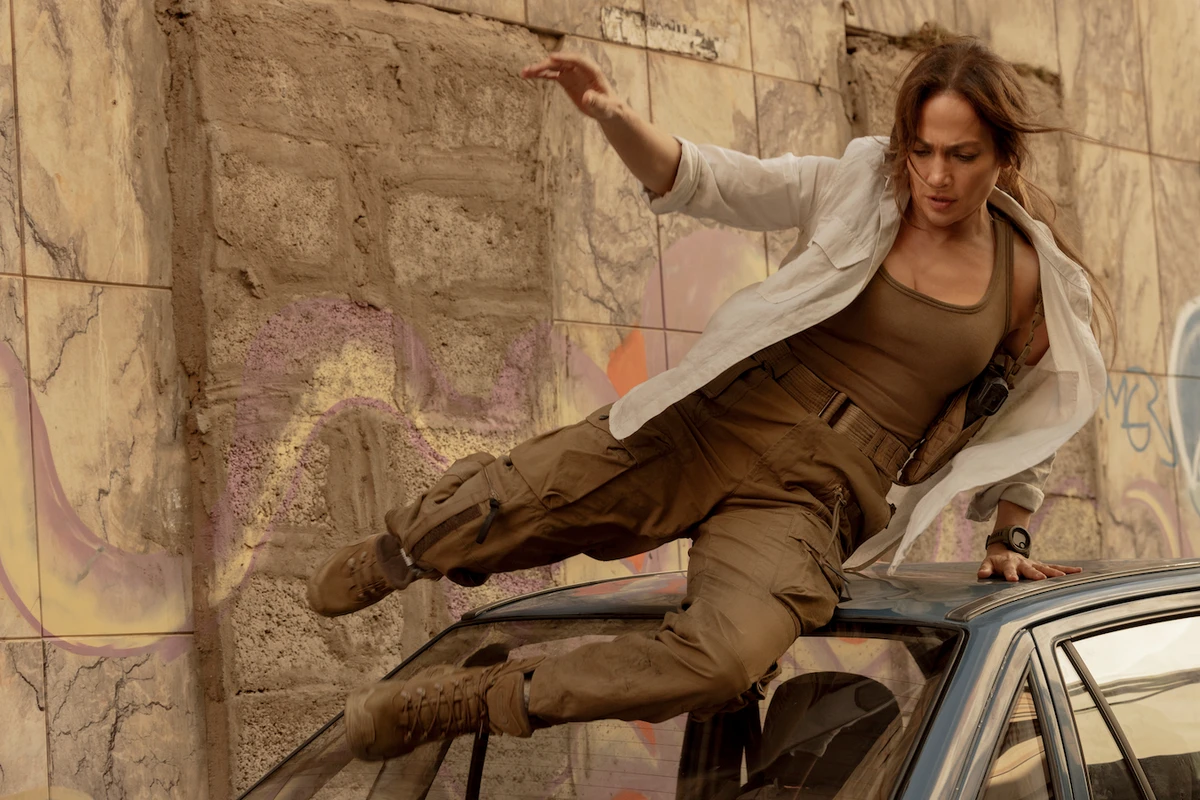Jennifer Lopez stars in ‘The Mother.’ (Supplied)