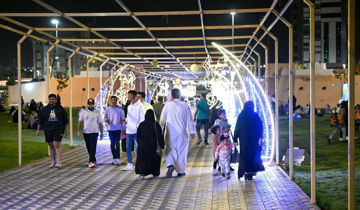 The majority of Saudis are unlikely to experience sleep disruptions during Ramadan because of Eid celebrations. (SPA)