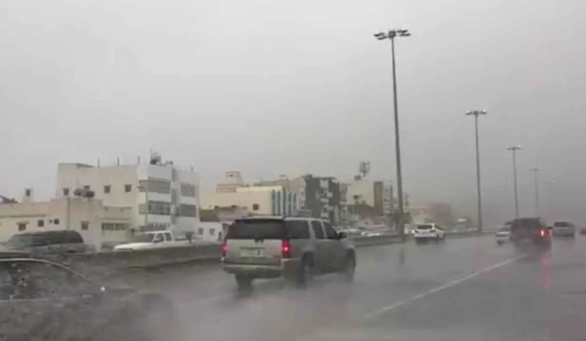 Riyadh was 35 C on Monday but was expected to cool to 31 C by Wednesday and Thursday due to the cloudy conditions. (Supplied)