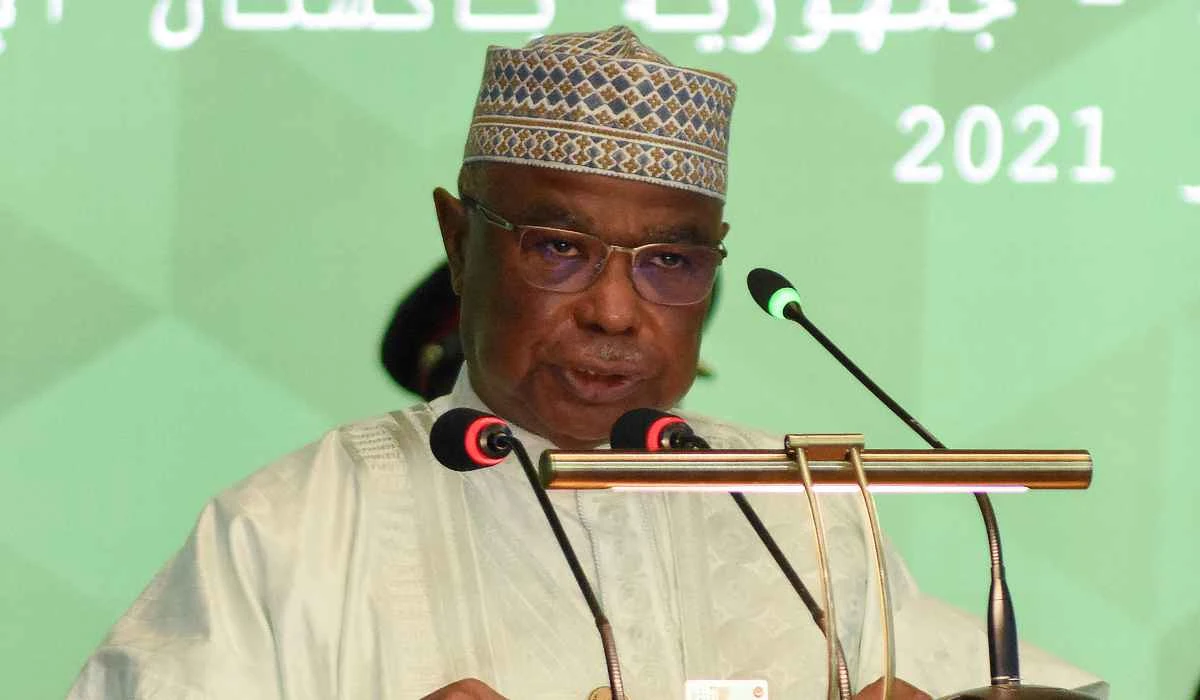 Secretary General Hissein Brahim Taha. (REUTERS)