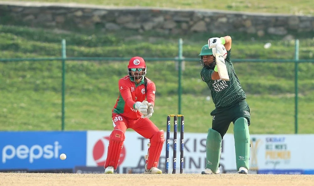 Saudi Arabia bowed out of the ACC Premier Cup after a battling performance against Oman. (Courtesy/asiancricket.org)