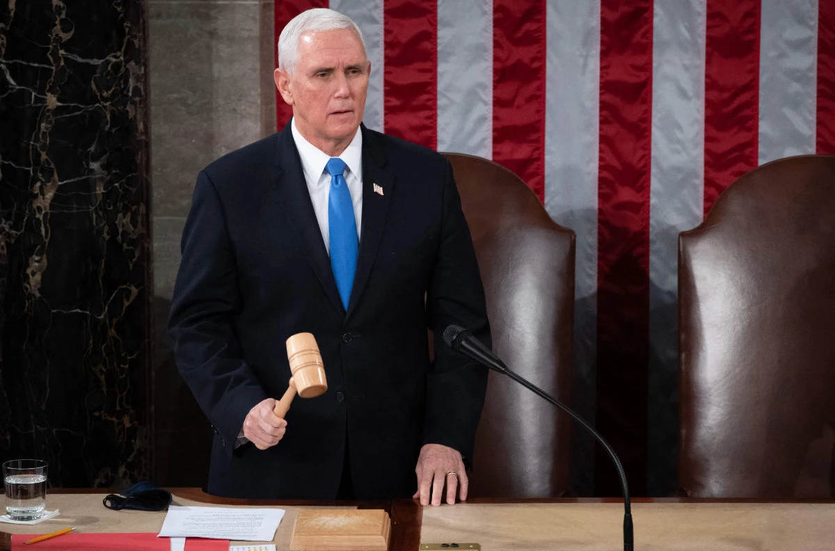 Former US Vice President Mike Pence testifies before election probe grand jury