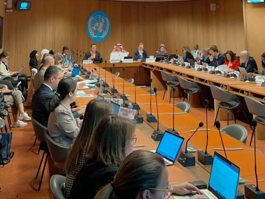 OCHA Donor Support Group headed by KSA holds 5th meeting in Geneva. (Supplied/KSrelief)