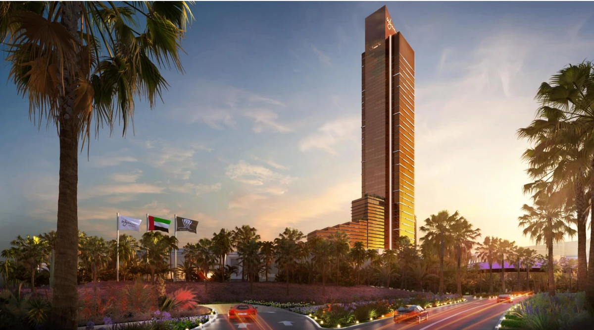 Wynn Al Marjan has recently unveiled plans and renderings for the development in Ras Al Khaimah, UAE. (Source: Wynn Resorts)