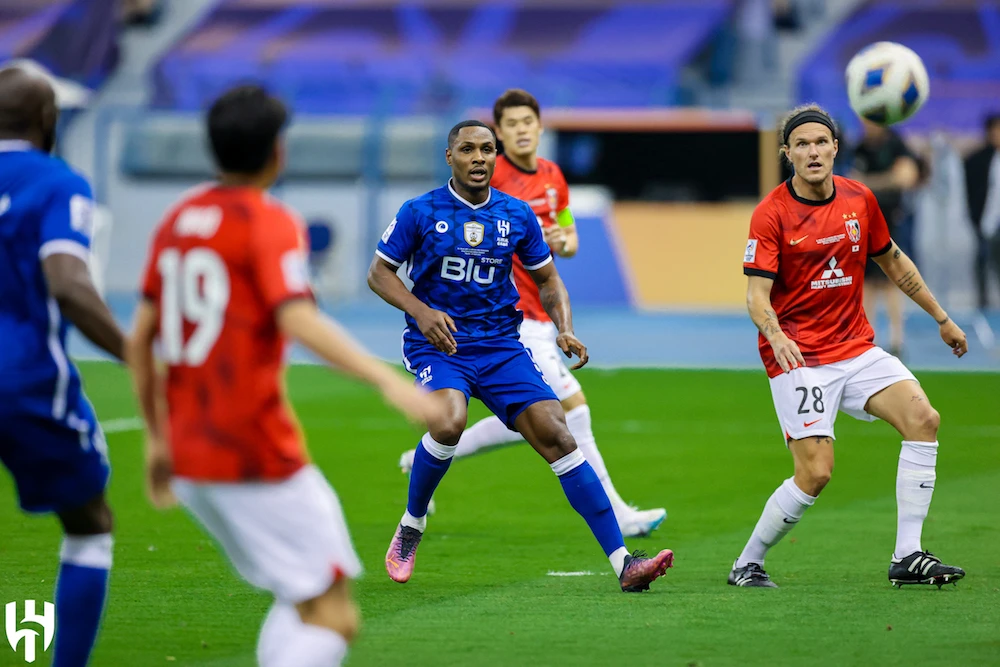 Al-Hilal held to a 1-1 draw against Urawa Reds of Japan in the first leg of the AFC Champions League final. (Twitter/@Alhilal_FC)