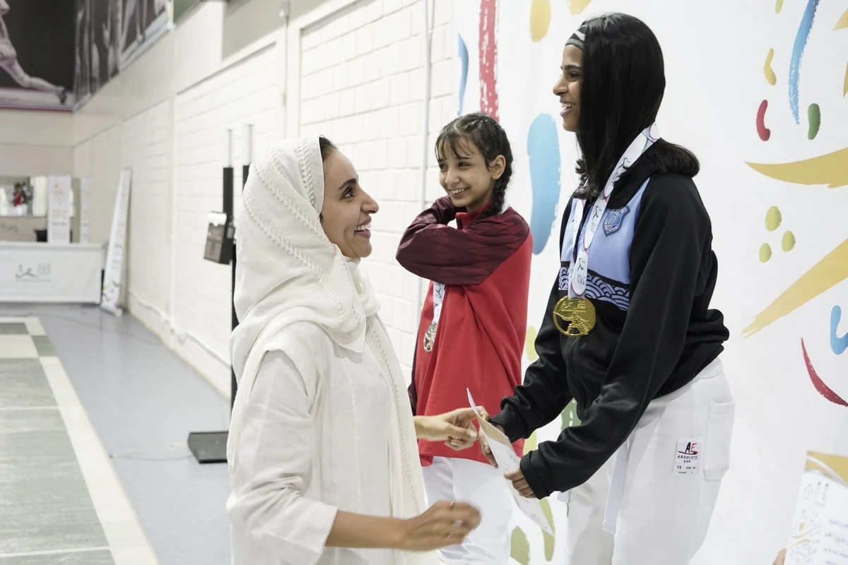 It was a golden weekend for Saudi fencers at the Kingdom's Women's Fencing Championship, which was held in Prince Saud bin Jalawi Sports City in Al-Khobar. (Supplied)