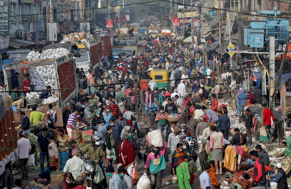 India seizes ‘population baton’ from China