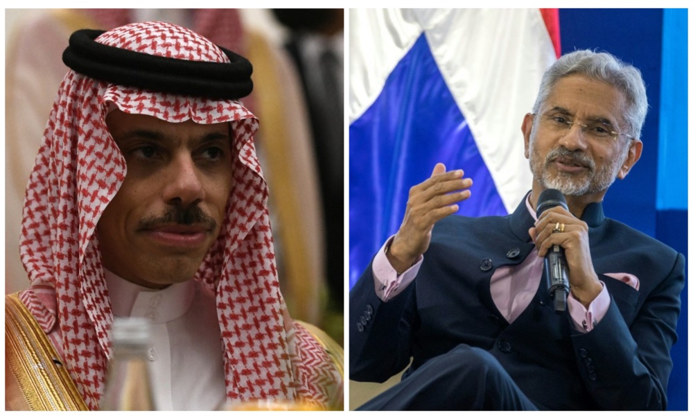 Saudi Foreign Minister Prince Faisal bin Farhan made a phone call to his Indian counterpart . (File/AFP)