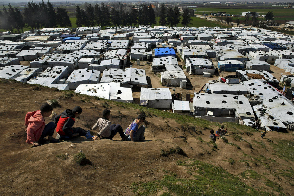 Lebanon hosts some 805,000 registered Syrian refugees, whose official status in theory protects them — although those who fail to keep their residency papers up to date can face deportation. (AP)