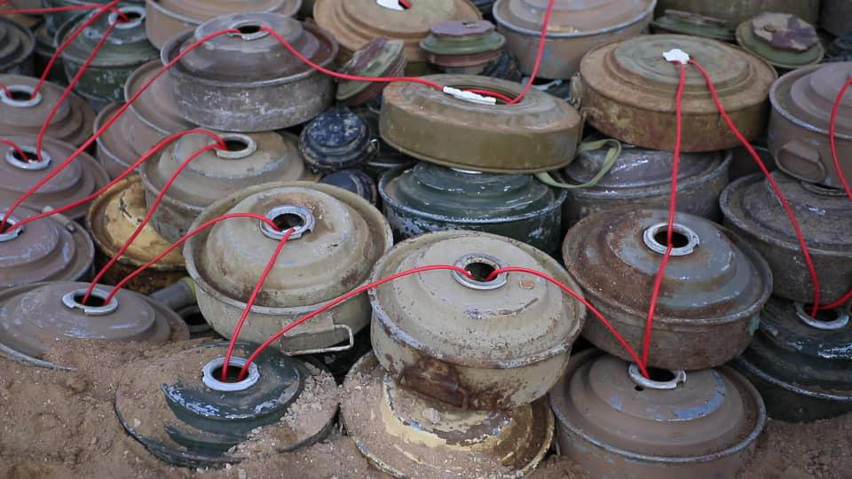 The campaign comes as part of a series of initiatives aimed at raising community awareness of the dangers of mines. (Supplied)