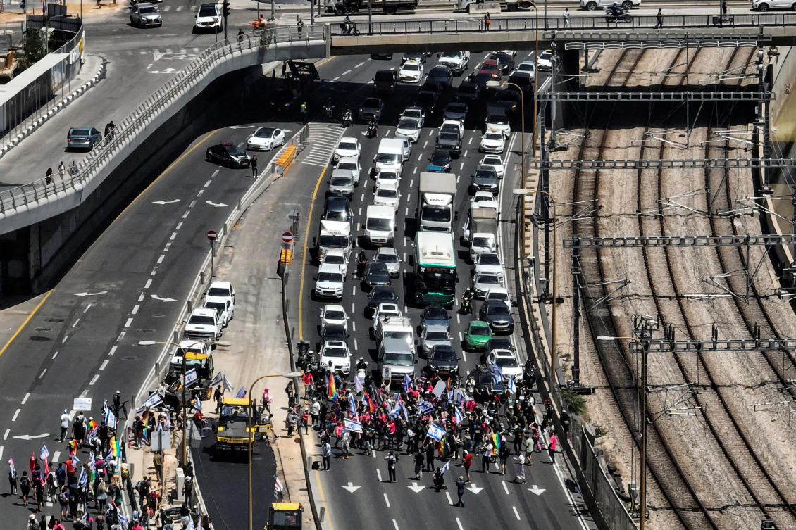 Protest leaders have billed Thursday’s event a call for ‘equality,’ expanding their criticism to the rising cost of living in Israel and the military draft exemptions granted to most ultra-Orthodox Jews. (Reuters)