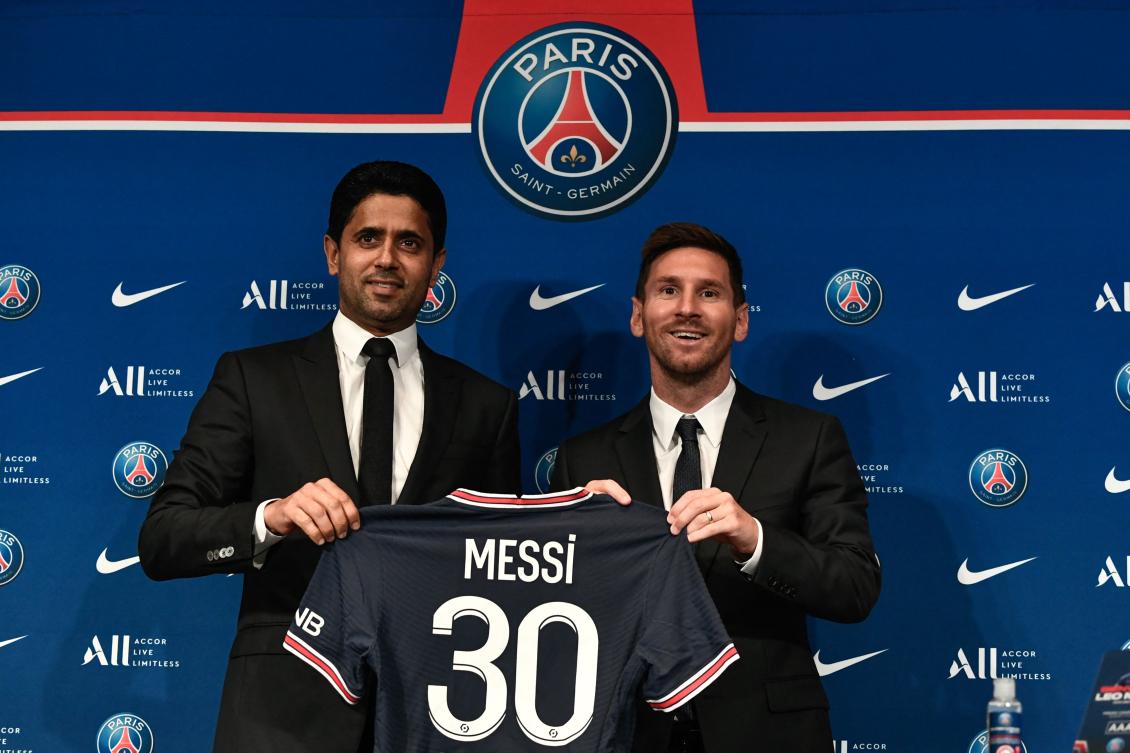 PSG have opened on May 2, 2023 a disciplinary procedure against star player Lionel Messi, who risks being suspended after traveling to Saudi Arabia without the permission of the French club. (AFP)