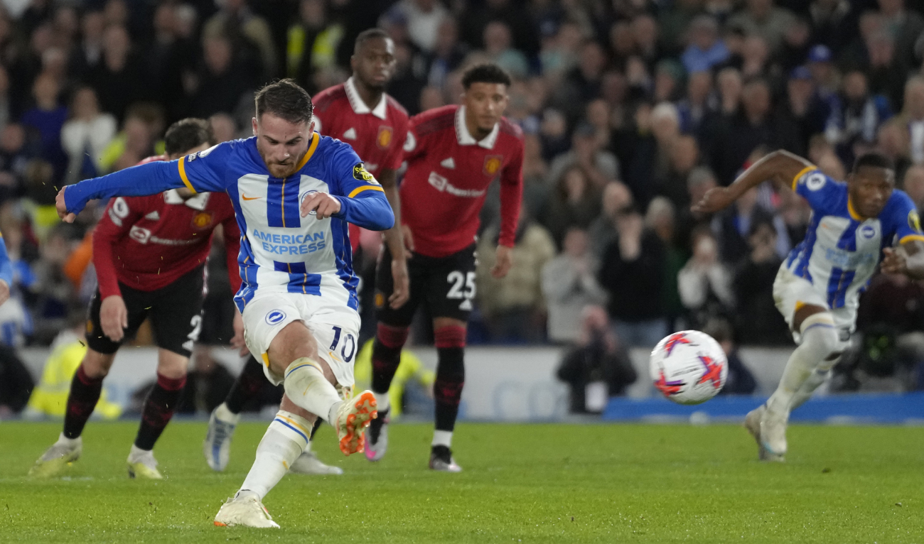 Brighton beat Man United to avenge FA Cup defeat