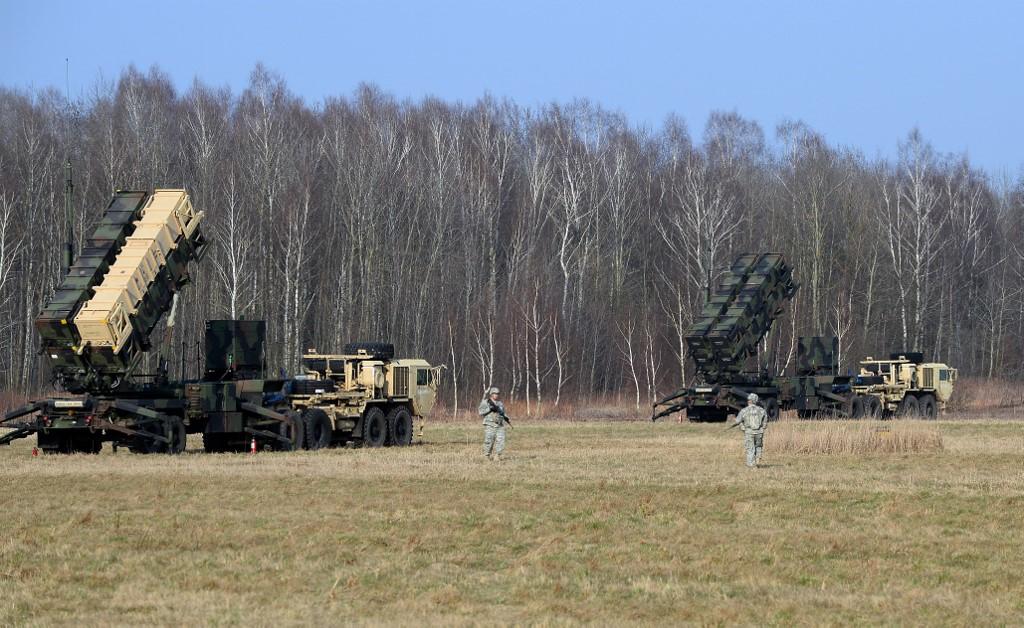 File photo of American Patriot defense systems (AFP)