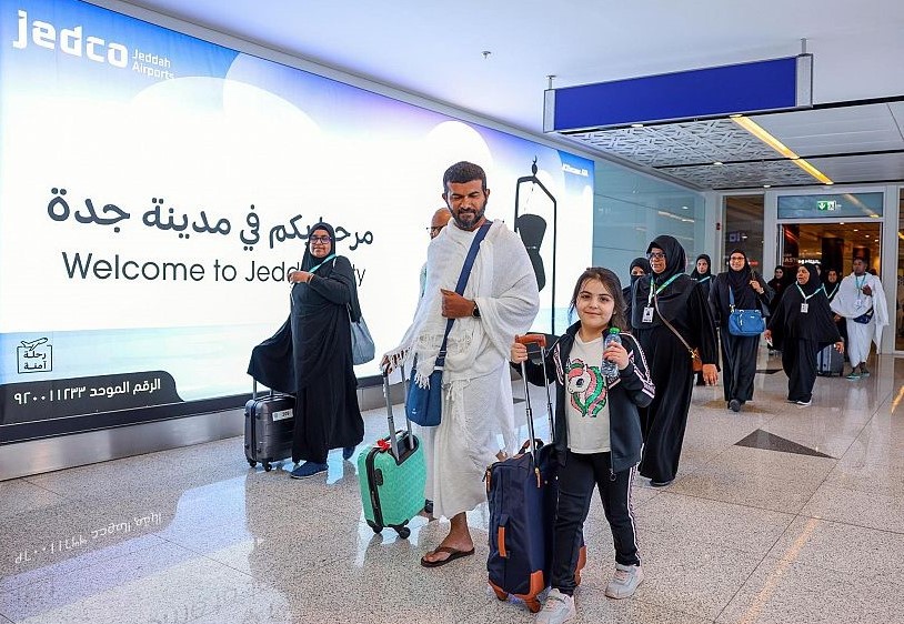 Jeddah Airports Company announced that it had met all its operational targets for this year’s pilgrimage season. (SPA)
