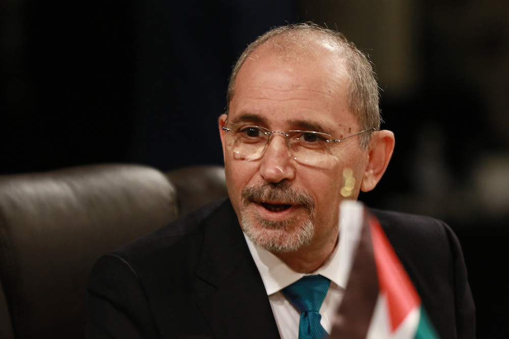 Jordanian Deputy Prime Minister and Minister of Foreign Affairs Ayman Safadi. (File/AFP)