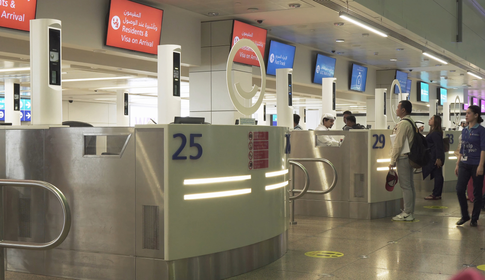 Dubai’s main airport DXB registered a 55.8 percent increase in passenger traffic in the first quarter of this year (Shutterstock)