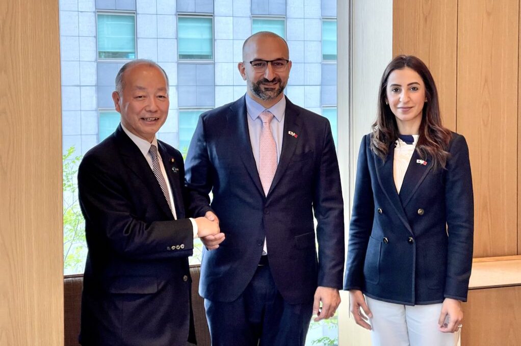 A statement from the Foreign Ministry said Vice-Minister for Foreign Affairs Kei Takagi welcomed the two ministers to Japan for the first time. (Supplied)