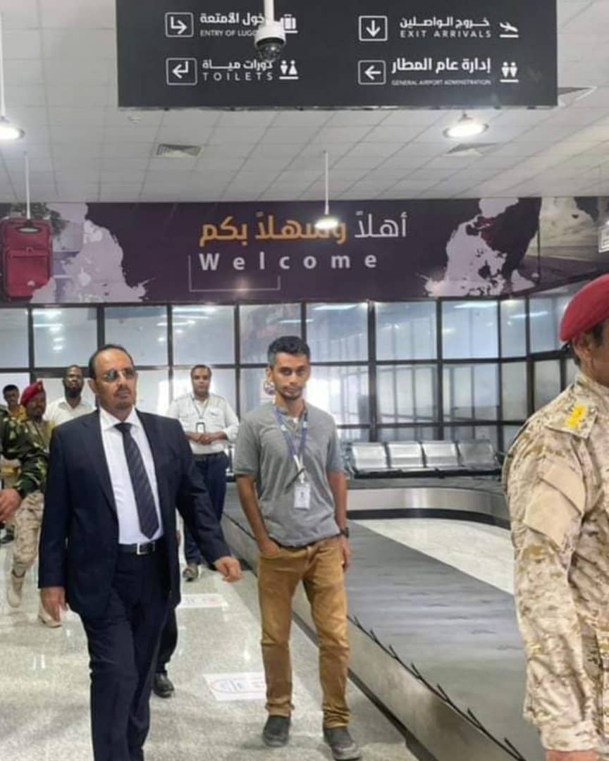 Mabkhout bin Madhi, the governor of Hadramout province, said the coalition has handed over the airport to the provincial government. (Al Arabiya)