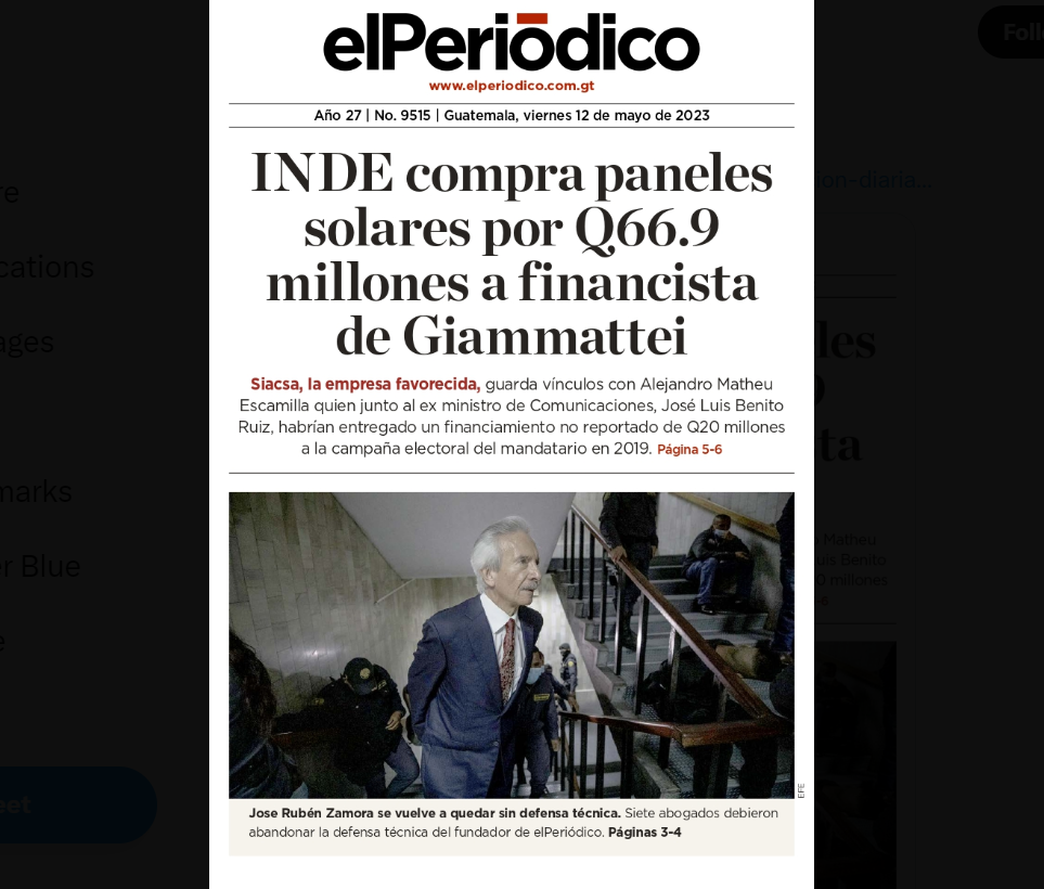 Guatemalan newspaper closes over ‘criminal persecution’