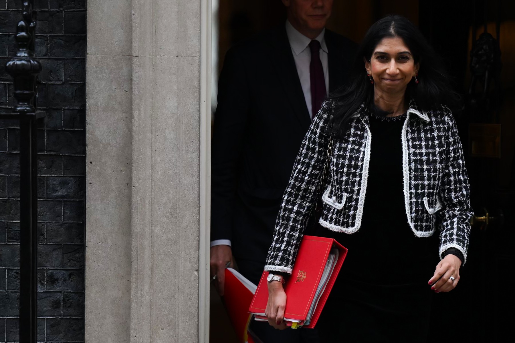 Braverman is a qualified criminal barrister but has not practised law since becoming an MP in 2015.(AFP)