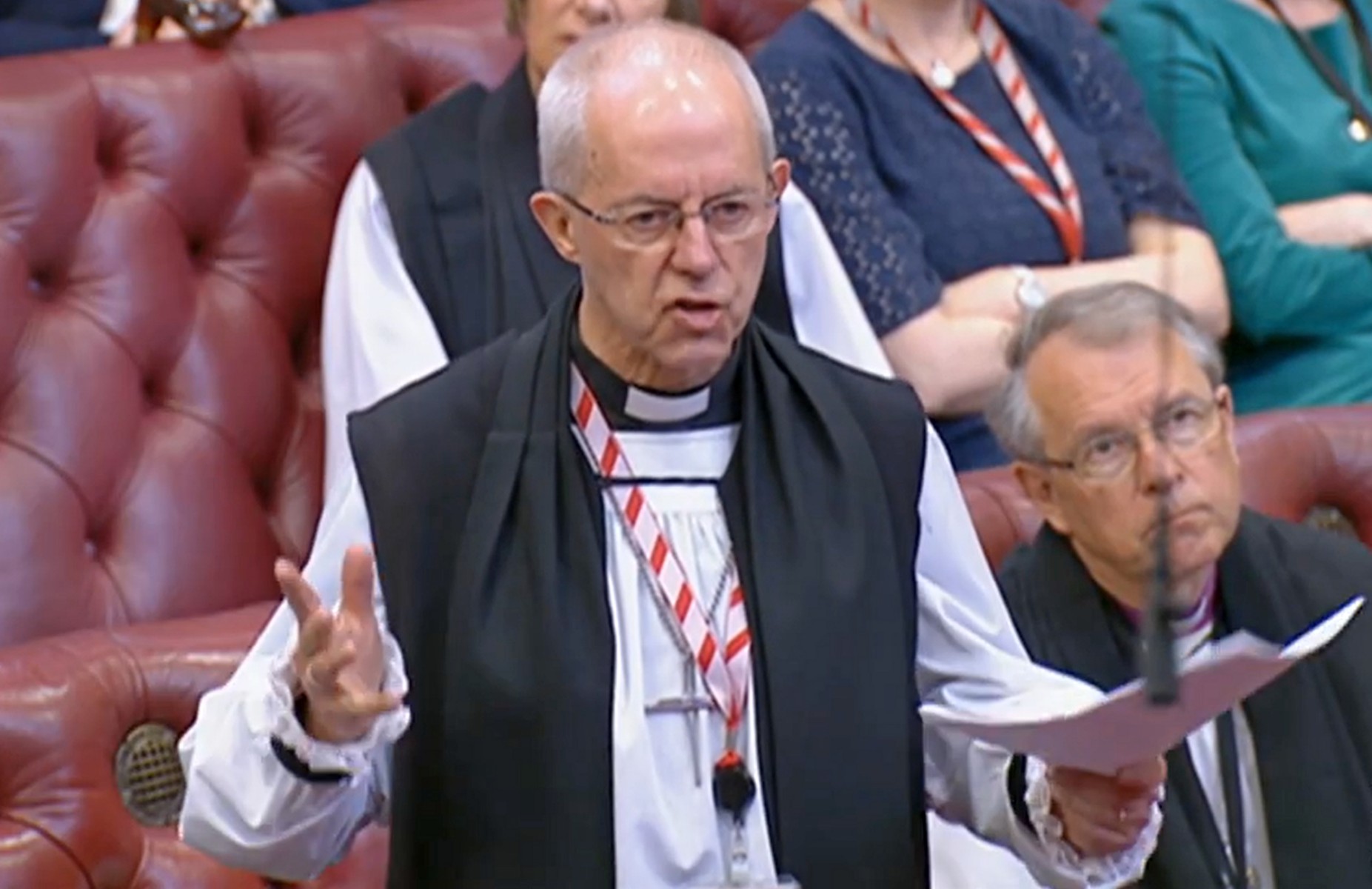 The Church of England's most senior cleric, Justin Welby, on Wednesday renewed his attacks on the UK government's highly contentious plans to send asylum-seekers to Rwanda, branding them "morally unacceptable". (AFP)