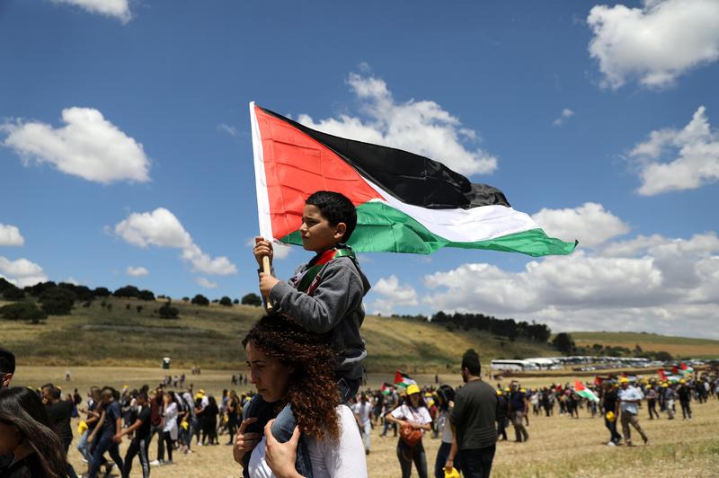 On the 75th anniversary of Palestine’s Nakba, Arab News partnered with YouGov to discover what Palestinians think of the current circumstances. (Reuters/File Photo)