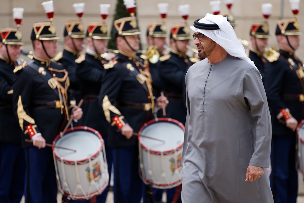 As well as improving relations with Israel and Turkiye, Ellwood also touched upon how the UAE is seeking a peaceful path forward with Iran.(AFP)