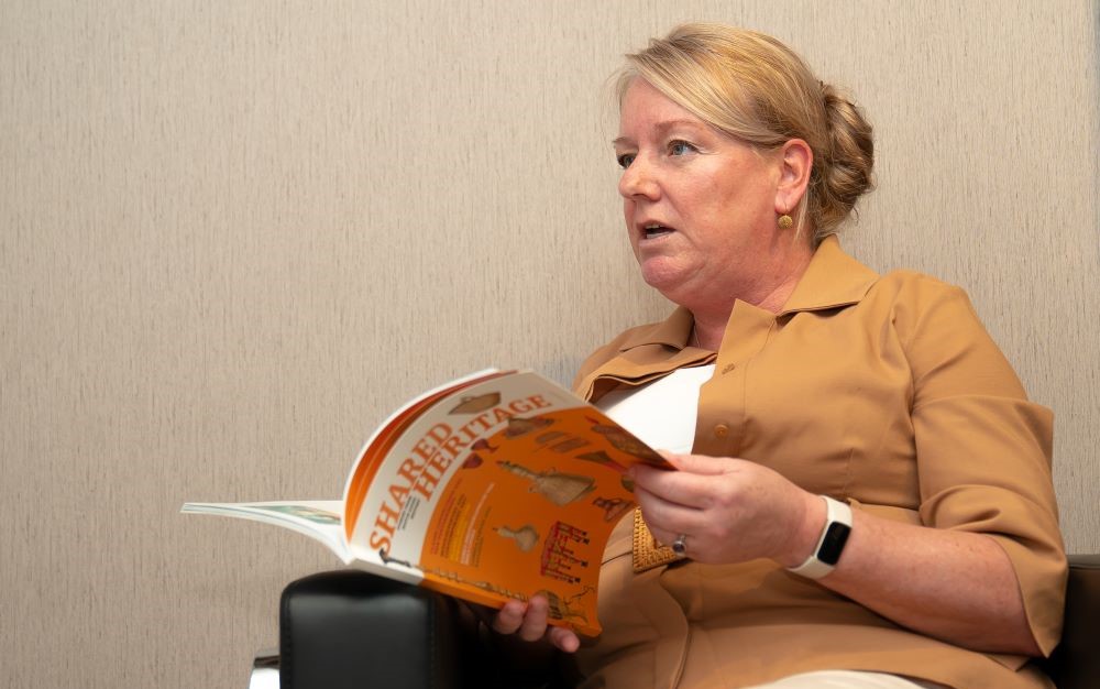 Dutch Ambassador to the Kingdom Janet Alberda. (AN Photo/Huda Bashattah)
