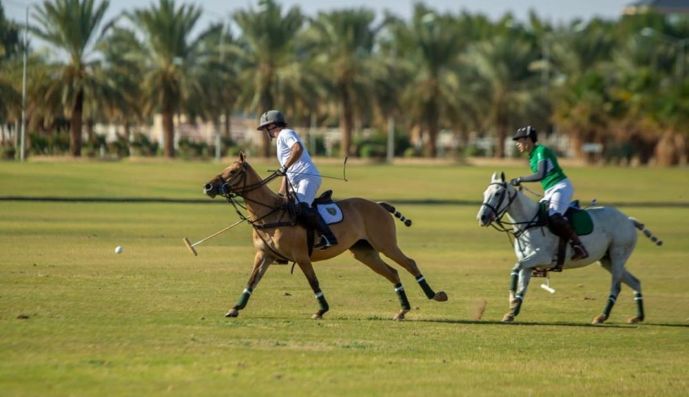 The Saudi national team trained for the tournament at the Nova Equestrian Resort, west of Riyadh. (Supplied)