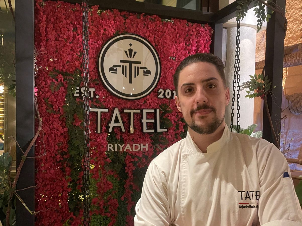 Chef Alejandro Maestro Villayandre is the executive chef at Tatel Riyadh. (Supplied)