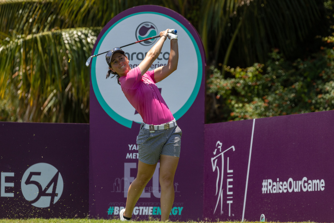 Spain’s Nuria Iturrioz, Team Roussin lead after Day 1 of rain-delayed Aramco Team Series in Florida