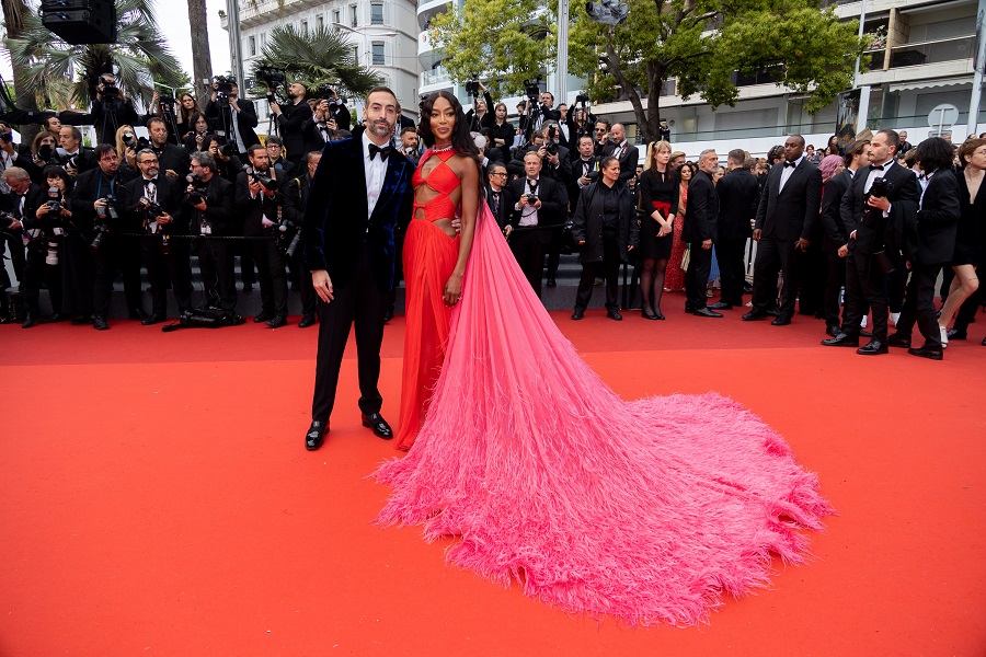 Naomi Campbell joins Saudi film fest CEO on the red carpet at Cannes