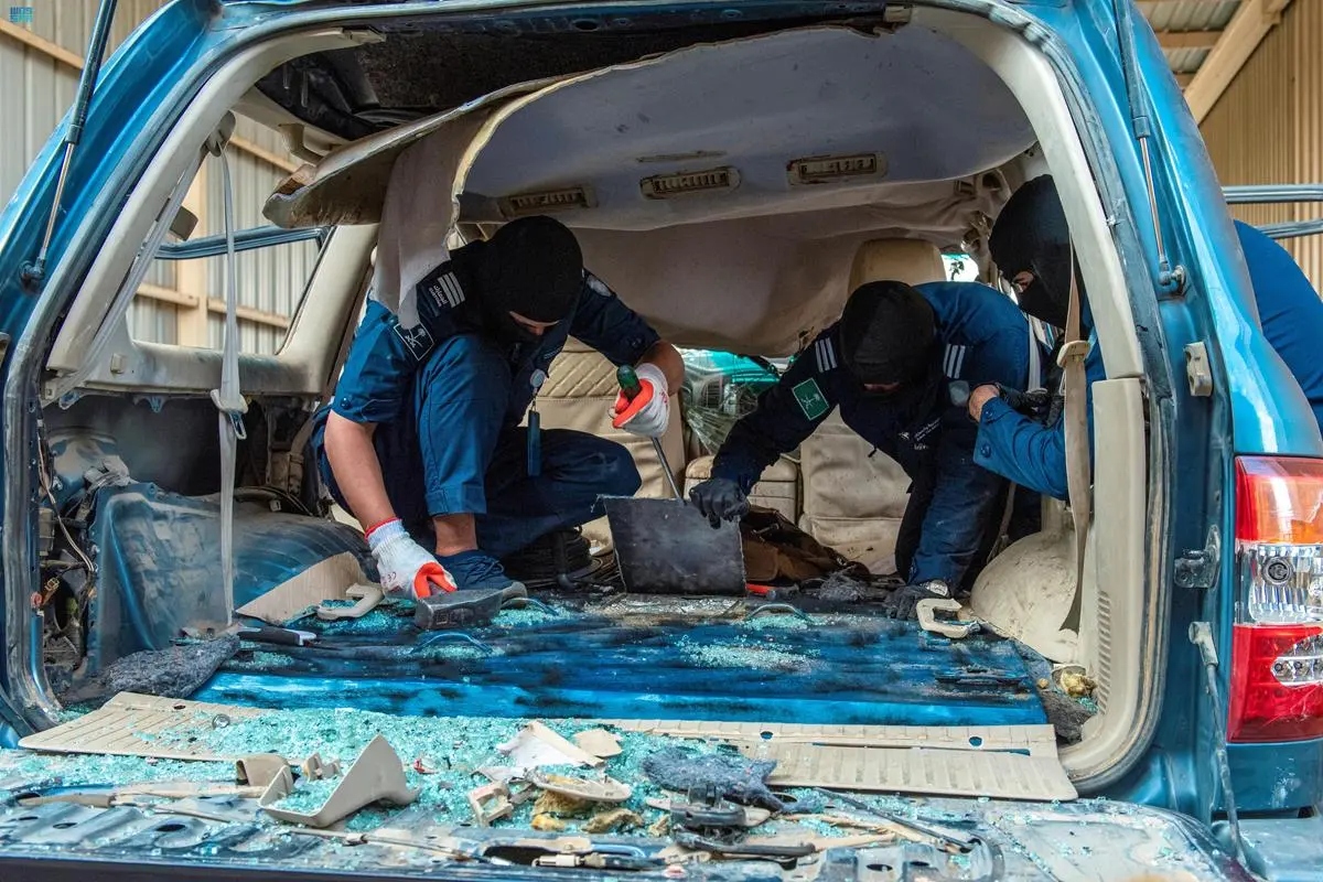 The haul included over 293,402 Captagon pills and approximately 77 kgs of Hashish. (SPA)