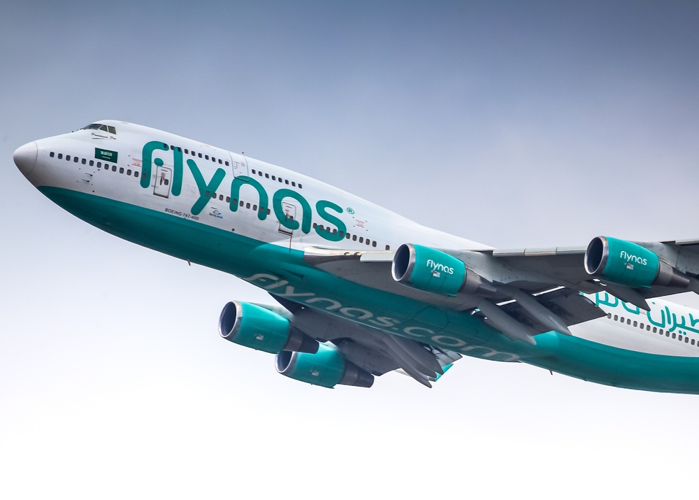 flynas launched the ‘We Link the World to the Kingdom’ campaign in 2022 (Shutterstock)