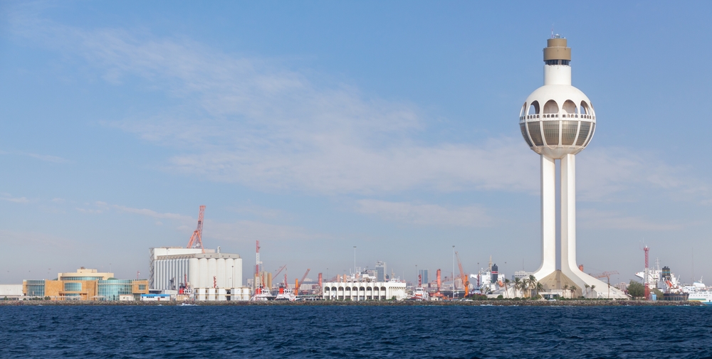 Jeddah Islamic Port is witnessing major development plans to improve operational processes and further boost its capacity (Shutterstock)