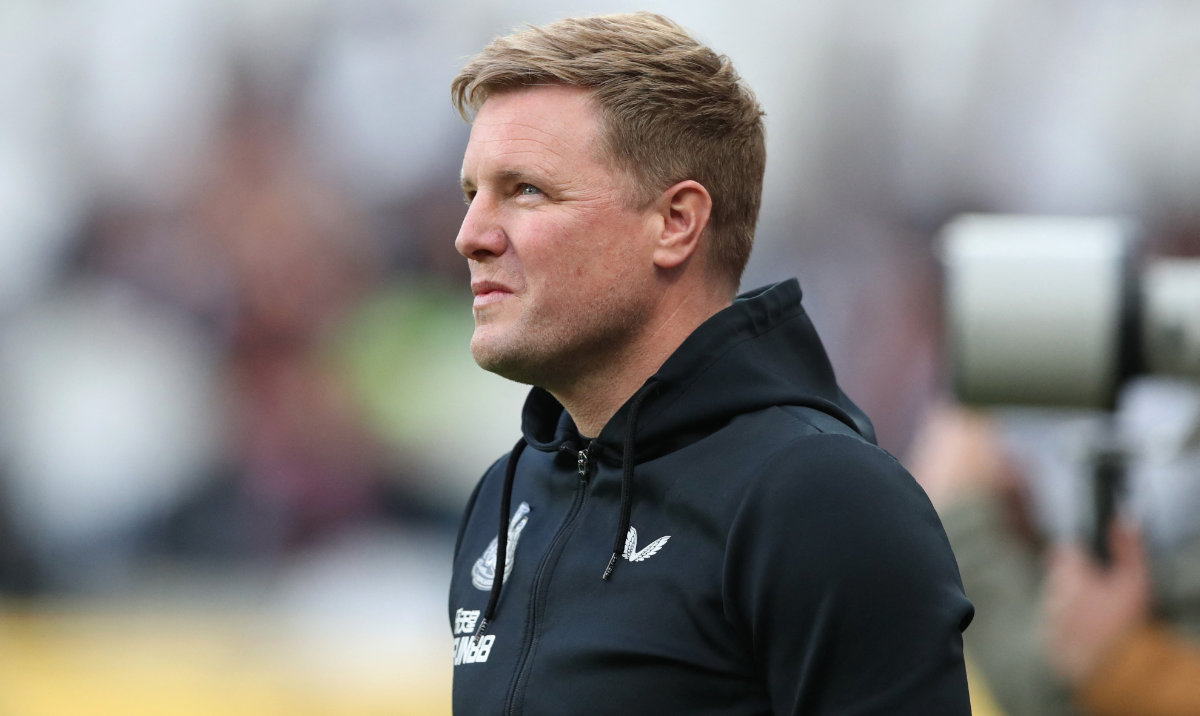 Newcastle United manager Eddie Howe. (Reuters)