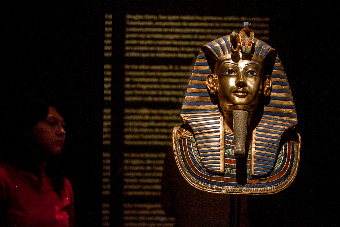 The exhibition was being organized in cooperation with the Griffith Institute at the University of Oxford. (File/AFP)